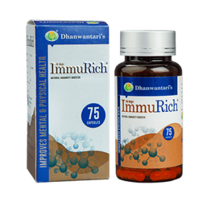 Dhanwantari Immurich Natural Immunity Booster | 75 Capsules