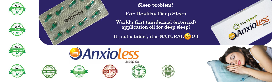 Anxioless sleep oil
